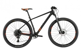 RAYMON Bici RAYMON 2019 - Bicicletta da Mountain Bike Nineray 8.0 29", in Carbonio, Colore: Nero / Arancione, 52 Centimetri
