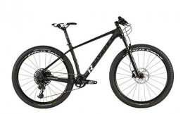 RAYMON Mountain Bike RAYMON Sevenray 2019 - Bicicletta Mountain Bike da 27, 5", in Carbonio, Colore: Nero / Bianco, 46cm