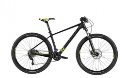 RAYMON Mountain Bike RAYMON Sevenray 7.0 2019 - Bicicletta Mountain Bike da 27, 5", in Carbonio, Colore: Nero / Giallo, 42 cm
