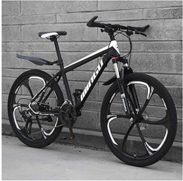 RLF LF - Mountain bike da uomo, 66 cm, in acciaio ad alto tenore di carbonio Hardtail Mountain bike con sedile anteriore regolabile, 21 velocità, 3 raggi, B, 24 Inch 24 speed