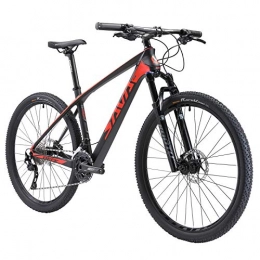通用 Mountain Bike Sava Deck 6.1 - Mountain bike in fibra di carbonio, 29 pollici, Shimano Deere 1 x 12 velocità, mountain bike, in fibra di carbonio, colore: Nero