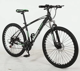 SHUI Bici SHUI Mountain Bike, Doppia Sospensione Completa, Ruote da 26, 27, 5 Pollici green-26 in