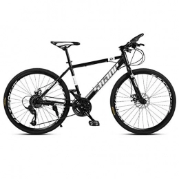 SOAR Bici SOAR Mountain Bike MTB 24 velocità Mountain Bike Strada Uomo Biciclette 24 / 26 Pollici Ruote for Donne Adulte (Color : Black, Size : 24in)