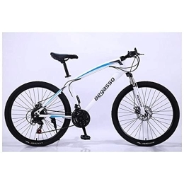  Bici Sport all'Aria Aperta Mountain Bike in Alluminio 26'' con Freno a Disco Telaio 17'' 2130 velocità, Sospensione Anteriore
