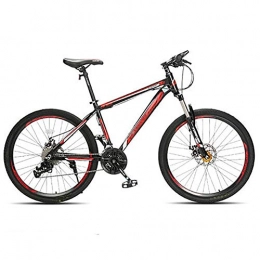 Sun candlelight 26" Wheel Mountain Bike 24 velocità, Cruiser Bicycle Beach Ride Travel Sport Rosso, Nero, Blu (Color : Red, Size : 24 Speed)