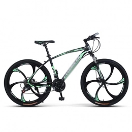 T-Day Bici T-Day Mountain Bike Bicicletta MTB Mountain Bike 21 / 24 / 27 velocità MTB Bike Dual Disc Freno A Disco 26 Pollici Ruota Dual Sospensione Bicicletta(Size:21 Speed, Color:Verde)