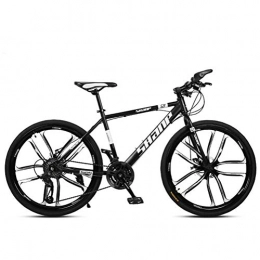 Tbagem-Yjr Bici Tbagem-Yjr City Mountain Bike, off-Road Bicicletta A velocità Variabile Doppio Freno A Disco for Adulti (Color : Black, Size : 21 Speed)