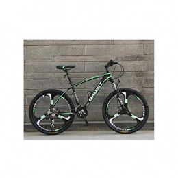 Tbagem-Yjr Bici Tbagem-Yjr Difficile Mountain Bike, Freni A Doppio Disco Boy Ravine Bici Lega di Alluminio Frams Bicicletta della Strada (Color : Green, Size : 24 Speed)