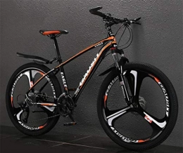 Tbagem-Yjr Bici Tbagem-Yjr Mountain Bike, 26 Pollici Ruote City Road Mens della Bicicletta MTB Unisex Sport Tempo Libero All'aperto (Color : Black Orange, Size : 27 Speed)