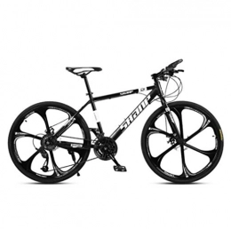 Tbagem-Yjr Bici Tbagem-Yjr Mountain Bike, Bicicletta da Ciclismo su Strada da 26 Pollici for Ruote da 6 Adulti (Color : Black, Size : 21 Speed)