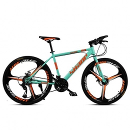 Tbagem-Yjr Bici Tbagem-Yjr Mountain Bike con Ruote da 26 Pollici, Bici da Ciclismo Fuoristrada for Adulti 3 Ruote da Taglio (Color : Green, Size : 30 Speed)