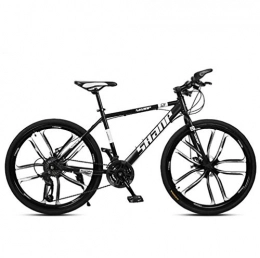 Tbagem-Yjr Mountain Bike Tbagem-Yjr Mountain Bike da 26 Pollici, Bicicletta Fuoristrada A velocità Variabile in Acciaio al Carbonio (Color : Black, Size : 30 Speed)
