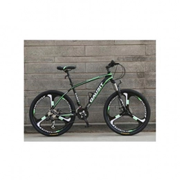 Tbagem-Yjr Bici Tbagem-Yjr Mountain Bike della Bicicletta City Road, Freno A Doppio Disco A velocità Variabile Freestyle BMX (Color : Green, Size : 30 Speed)