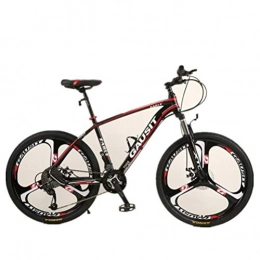 Tbagem-Yjr Mountain Bike Tbagem-Yjr Mountain Bike della Bicicletta City Road, Freno A Doppio Disco A velocità Variabile Freestyle BMX (Color : Red, Size : 30 Speed)