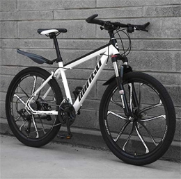Tbagem-Yjr Mountain Bike Tbagem-Yjr Mountain Bike for Adulti City Road Bicycle - Pendolari Città Hardtail Bici Unisex (Color : White, Size : 27 Speed)