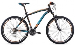 TORPADO Mountain Bike TORPADO MTB Plutone 27, 5'' Nero / Arancio 3x7v Taglia 43 (MTB Ammortizzate) / MTB Plutone 27, 5'' Black / Orange 3x7v Taglia 43 (MTB Front Suspension)