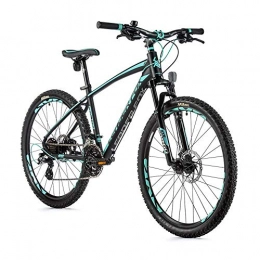 Velo - Muscolare per mountain bike 26 Leader Fox Factor 2020, 7 V, telaio da 20 pollici, taglia da adulto da 180 a 188 cm, colore: Nero opaco