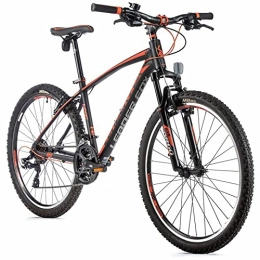 Leader Fox Mountain Bike Velo - Muscolo per mountain bike 26 Leader Fox mxc 2022, da uomo, 8 V, telaio da 18 pollici, colore: Nero opaco
