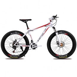 WGYDREAM Mountain Bike WGYDREAM Mountainbike Bici Bicicletta MTB Mountain Bicycle 21 / 24 / 27 velocità Sospensione Anteriore MTB Carbon Steel Frame 26” Spoke Wheels MTB Mountain Bike (Color : Red, Size : 24speed)