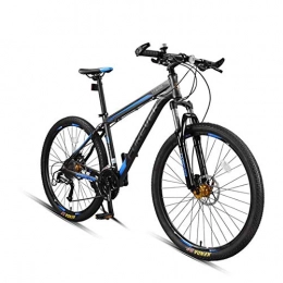 WXX Bici WXX 27.5 Pollici Dual Hard Disk Coda del Freno di Mountain Bike Sedile Regolabile E Manubrio per Uomini E Donne all-Terrain off-Road Biciclette Adatta per Il Campeggio, Gray Blue