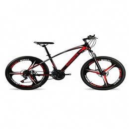 WXXMZY Bici WXXMZY Biciclette, Mountain Bike, Mountain Bike da 24 / 26 Pollici per Adulti E Ragazzi, Mountain Bike A Doppio Disco A 21 velocità. (Color : Red, Size : 24 Inches)