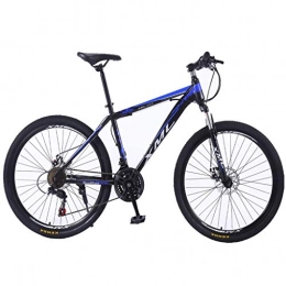 WYLZLIY-Home Bici WYLZLIY-Home Mountain Bike Bicicletta MTB Sportiva da Montagna 26" 21 velocità Adulti MTB Bike Leggero Acciaio al Carbonio Telaio Doppia della Sospensione del Freno a Disco (Color : Blue)