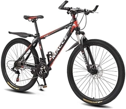 XBSXP Bici XBSXP Mountain Bike da 26 Pollici per Adulti, Mountain Bike a Sospensione Completa per Bici da Fuoristrada, Uomo Donna MTB con Doppio Freno a Disco, 21 / 24 / 27 velocità, 21 velocità-B