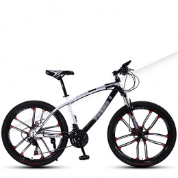 XGYUII Mountain Bike XGYUII Ruota da 26 Pollici Mountain Bike Fuoristrada Portatile Unisex Leggero 24 velocità Variabile Assorbimento degli Urti Bicicletta Sportiva Telaio in Acciaio Ad Alto Tenore di Carbonio