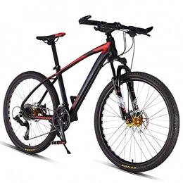 Xiaoyue Mountain Bike Xiaoyue 26inch 27 Connessione Mountain Bike, Doppio Freno a Disco for Mountain Bike Hardtail, Mens Donne di et all Terrain for Mountain Bike, Sedile Regolabile Manubrio, Red lalay (Color : Red)