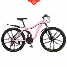 XNEQ Bici XNEQ 26-inch 21 / 24 / 27-velocità per Adulti-Shock Absorbing Mountain Bike, 10-Cutter Ruote Student Biciclette, 5, 24