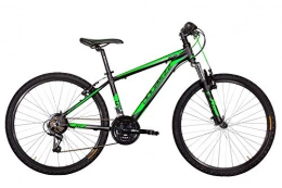 Zanoni Bici Zanoni Bicicletta 26" Uomo Doublezz Boxer Alluminio Bici Mountain Bike Ammortizzata con Cambio Shimano (Verde)