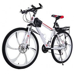 ZJBKX Bici ZJBKX - Bicicletta da mountain bike a velocità variabile, leggera, per adulti e adulti, per bambini di mezza età, con doppio freno a disco per ammortizzatore