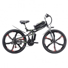 Pc-Glq Bicicleta 48V 8AH / 13AH / 20AH 350W Bicicleta Plegable Eléctrica Bicicleta De Ciudad De Suspensión Completa, Material De Acero con Alto Contenido De Carbono, 26 Pulgadas Batería De Litio Extraíble, 8AH