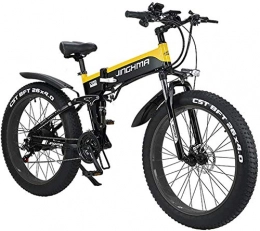 Clothes Bicicleta Bicicleta de carretera de la ciudad de cercanías, Bicicleta plegable eléctrica Fat Tire 26 * 4, 0 pulgadas plegable bicicleta eléctrica de la batería de litio 48V12.8Ah Vespa Doble 500W de alta velocid