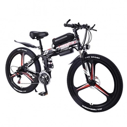 FFF-HAT Bicicleta Bicicleta elctrica de aleacin de magnesio de 26 '', bicicleta elctrica plegable, velocidad 21 / 27, instrumento LCD inteligente, bicicleta elctrica de montaña / de cercanas todoterreno 350W36V13A