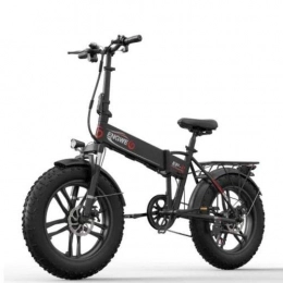 ENGWE EP-2 Beach Fat Tire - Bicicleta eléctrica plegable de 20 pulgadas para todo terreno con asistencia servomoto, motor de 48 V y 500 W y 7 velocidades