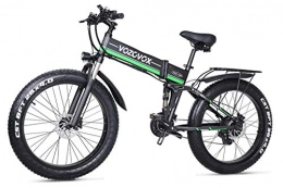 VOZCVOX Bicicleta de montaña eléctrica plegables VOZCVOX Bicicleta Eléctrica Plegable, 1000W Bicicleta De Montaña Eléctrica para Adultos, 26 Pulgadas E-Bike, Engranaje De 21 Velocidad De Shimano