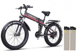 VOZCVOX Bicicleta de montaña eléctrica plegables VOZCVOX Bicicleta Eléctrica Plegables, Bici Electricas Adulto con Ruedas de 26", Asiento Ajustable, con Pedales