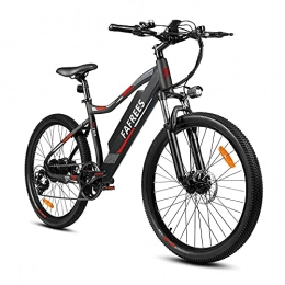 HFRYPShop Bicicleta 26'' Bicicleta Montaña Adulto, Bicicleta Electrica para Adultos 350W Motor Sony 48V 11.6Ah Batería extraíble, Sistema de Recarga E-Pas, Cambios Shimano de 7 velocidades(EU Warehouse), Black