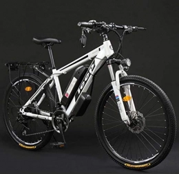AISHFP Bicicleta Adulto Bicicletas 26 Pulgadas Electric Mountain, 36V batería de Litio de Alta Velocidad de Acero al Carbono 24 Bicicleta eléctrica, con Pantalla LCD, B, 100KM
