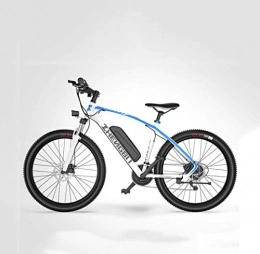 AISHFP Bicicleta AISHFP Bicicleta de montaña eléctrica para Adultos, batería de Litio de 48 V, Bicicleta eléctrica Todo Terreno de aleación de Aluminio, Ruedas de 27 velocidades y 26 Pulgadas, C