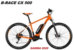 ATALA BICI Bicicletas de montaña eléctrica Atala - Bicicleta B-Race CX 500 Gamma 2020, ORANGE BLACK WHITE MATT, 18" - 46 CM