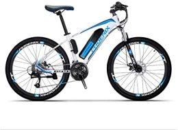 RDJM Bicicleta Bici electrica, Bicicleta de montaña eléctrica for adultos, batería de litio 36V, marco de acero de alta resistencia Bicicleta eléctrica de Offroad, ruedas de 26 pulgadas de velocidad 27 ( Color : C )