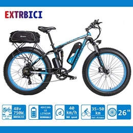 Extrbici Bicicletas de montaña eléctrica Bicicleta de montaña elctrica Extrici XF800 1000W 48V 13A con soporte de carga USB