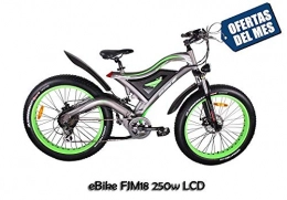 FUJISOL Bicicleta Bicicleta de montaña eléctrica FUJI18-250W LCD