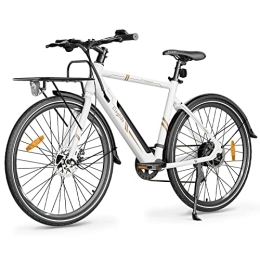 Eleglide Bicicleta Bicicleta electrica Eleglide Citycrosser, 27.5" Bici electrica batería 36V 10Ah, autonomía de 75Km, Sensor de Torque Bicicleta electrica montaña Velocidad 25km / h, Shimano 7vel, Portaequipajes Delantero
