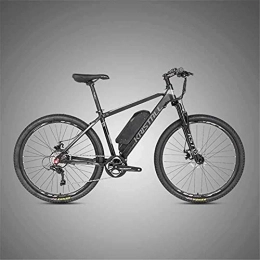 CCLLA Bicicleta Bicicleta eléctrica Batería de Litio Freno de Disco Potencia Bicicleta de montaña Bicicleta para Adultos Aleación de Aluminio 36V Cómoda conducción (Color: Gris, Tamaño: 26 * 17 Pulgadas)