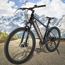 CM67 Bicicletas de montaña eléctrica Bicicleta eléctrica Bicicleta Eléctrica E-MTB 27, 5" Batería Extraíble de 36V 10Ah E-Bike MTB Pedal Assist Amigo Fiable para Explorar