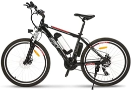 Farger Bicicletas de montaña eléctrica Bicicleta eléctrica de 26 pulgadas de MYATU con batería de litio de 36 V 10, 4 Ah y Shimano de 21 velocidades, para hombre y mujer