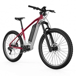 Desconocido Bicicleta Bicicleta Eléctrica de Ciudad / Montaña 27, 5 Pulgadas 350W 25km / h Ciclomotor de 3 Velocidades Bici de Aluminio Display LCD Bateria de Litio 36V 13AH Shimano 9 Velocidades [EU Stock